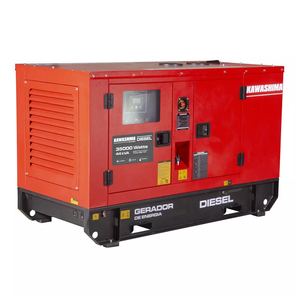 GRUPO GERADOR PRIME DLS-350S KAWASHIMA A DIESEL GRUPO GERADOR PRIME DLS-350S KAWASHIMA A DIESEL